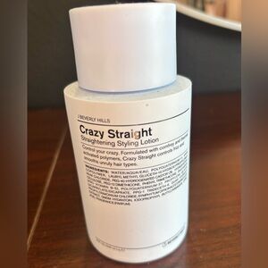 NWT J Beverly Crazy Straight leave in straightening styling lotion 8oz